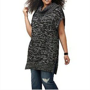 NWT Melissa McCarthy Seven7 Tunic Poncho 109890